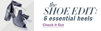 The Shoe Edit: 6 Essential Heels, Check it out