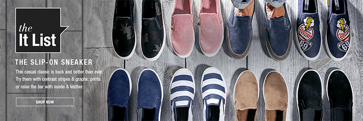 Shop All Macy's Mens Shoes - Mens Footwear - Macy's The It List, The Slip-on Sneakers, This Casual classic is back and