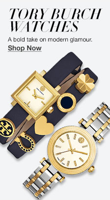 Tory Burch Watches, a bold take on modern glamour, Shop now