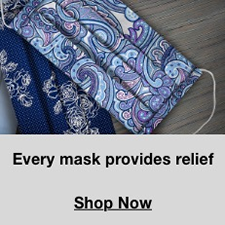Every mask helps provide relief, Shop Now