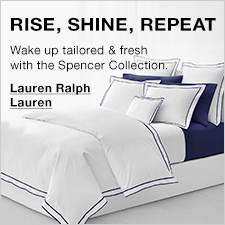 Rise, Shine, Repeat, Wake up tailored and fresh with the Spencer Collection, Lauren Ralph Lauren