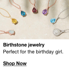 Birthstone jewelry, Perfect for the birthday girl