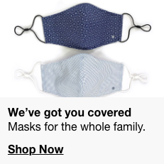 We've got you covered, Masks for the whole family