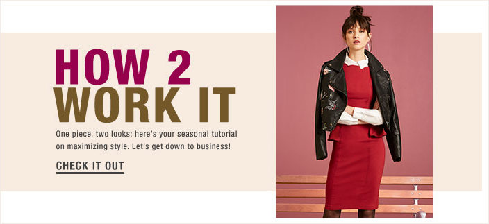 Vests Juniors Suits Macy S How 2 Work It One Piece Two Looks Here S Your Seasonal Turorial On