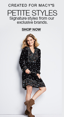 macy petite suits