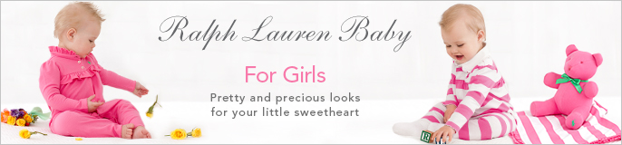 Ralph Lauren Baby, For Girls, Pretty and precious looks for your little sweetheart