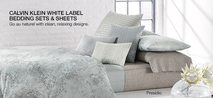 Calvin Klein Bedding And Bath Macy S Calvin Klein White Label Bedding Sets And Sheets