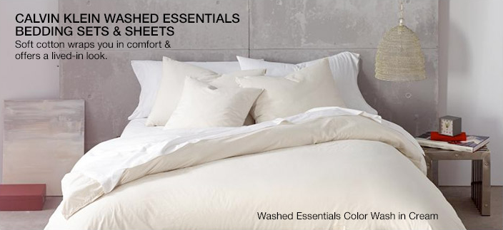 Calvin Klein Bedding And Bath Macy S Calvin Klein Wasted Essentials Bedding Sets And Sheets