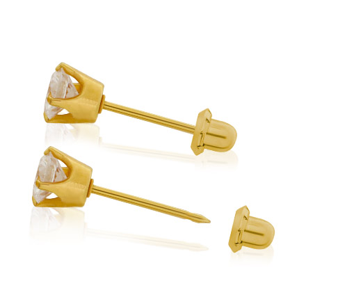 A full range of hypoallergenic piercing earrings