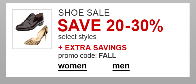 shoe sale
