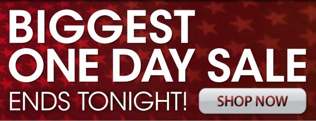 Macy's  Biggest One Day Sale Ends Tonight!