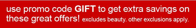 use promo code GIFT