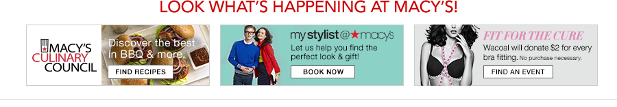 Look Whats Happening at Macys! Macys Culinary Council, Discove...