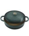 Crock Pot Artisan Enameled 5 Quart Round Braiser Pan with Self Basting Lid