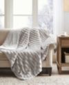 CLOSEOUT! Beautyrest Duke Faux-Fur Weighted Blanket, 18lbs