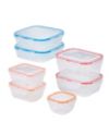 Lock n Lock Easy Essentials Color Mates Assorted 14-Pc. Food Storage Container Set