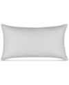 Martha Stewart Collection Allergy Wise Medium/Firm Density Dobby Stripe Pillow, King, Created For Macy's