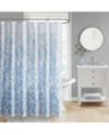 Décor Studio Jordan Ombré Teardrop 72  x 72  Shower Curtain