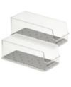 Hexa in Fridge Stackable Tall Can Bins for Storage Set, 2 Piece