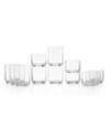 Tuscany Classics Stackable Tall and Short Glasses Set, 12 Piece