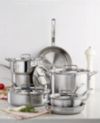 Cuisinart Multiclad Pro Tri-Ply Stainless Steel 12 Piece Cookware Set