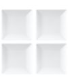 Wedgwood Gio Square Mini Plates, Set Of 4