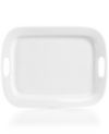 The Cellar Whiteware Handled 19  Rectangular Platter, Created for Macy's