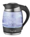 MegaChef 1.8Lt. Glass and Stainless Steel Electric Tea Kettle