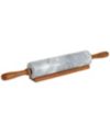 HDS Trading Marble Rolling Pin with Easy Grip Handles and Display Stand