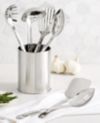 Martha Stewart Collection 7-Pc. Stainless Steel Utensil Set, Created for Macy's