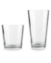 Circle Glass Simple Home Entertaining Glasses, Set of 16