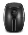 Elite Gourmet Digital 2.1Qt. Electric Hot Air Fryer with Programmable Controls, 1000W