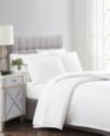 Solid 3 Piece Duvet Set, Full/Queen