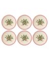 Holiday Party Plate, Set of 6