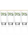 Lenox Holiday 4-piece Highball Glass Set