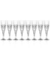 Godinger Dublin Champagne Flutes, Set of 8