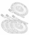 Godinger Dublin 4-Pc. Cocktail Plate Set