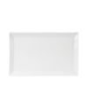 Fitz and Floyd Everyday Whiteware Rectangular Rim Platter