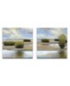 Ready2HangArt 'Desert Water I/II' 2 Piece Canvas Wall Art Set