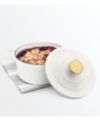 CLOSEOUT! Martha Stewart Collection Enameled Cast Iron 2-Qt. Round Covered Dutch Oven, Created for Macy's