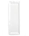 Q Squared Diamond Melamine White Sandwich Platter