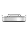 Le Creuset Stainless Steel Roasting Pan and Nonstick Cooking Rack