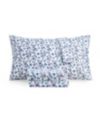 Printed Microfiber 4 Pc. Sheet Set, California King, Created for Macy's