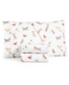Martha Stewart Collection Holiday Printed Cotton Flannel 4-Pc. Sheet Set, King, Created For Macy's