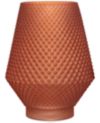 Home Essentials 10  Light Rust Diamond-Cut Vase