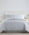 Geometric Maze Quilt and Sham 3 Piece Set, Full or Queen