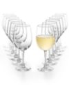 Martha Stewart Essentials 12-Pc. White Wine Glasses Set, Created for Macy's