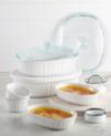Corningware® French White 10-Pc. Bakeware Set, Created for Macy's