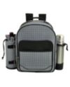 Picnic at Ascot Deluxe 2 Person Picnic, Coffee Backpack Cooler with Wine Pouch