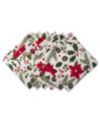 Design Imports Woodland Christmas Napkin Set